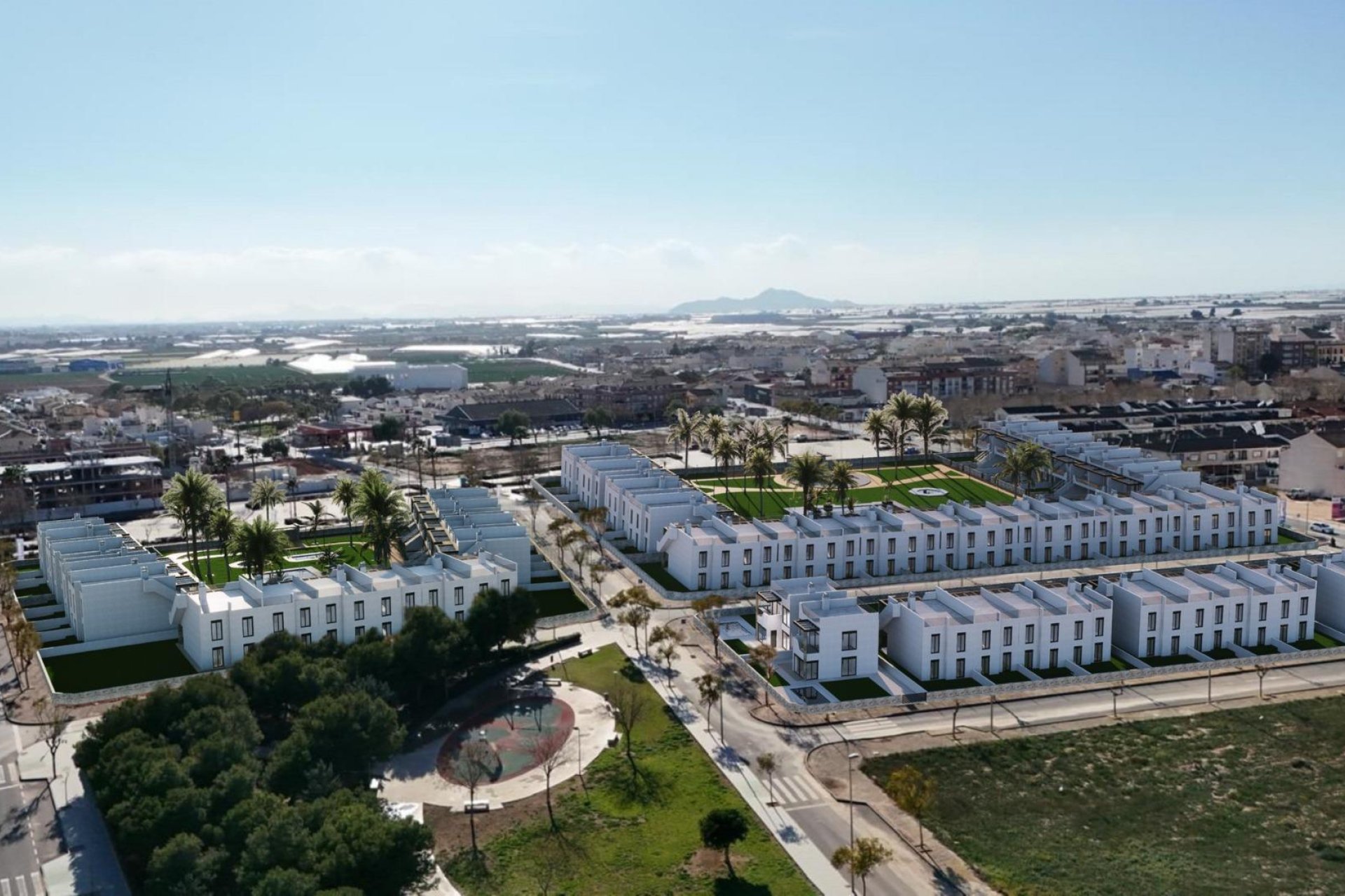 Nowy budynek - Bungalowy -
Pilar de la Horadada - pueblo
