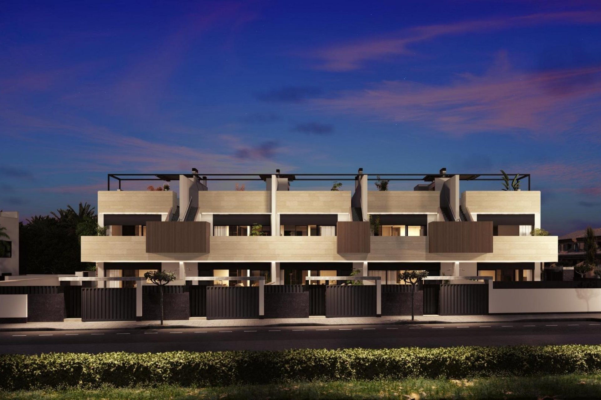 Nowy budynek - Bungalowy -
Pilar de la Horadada - pueblo