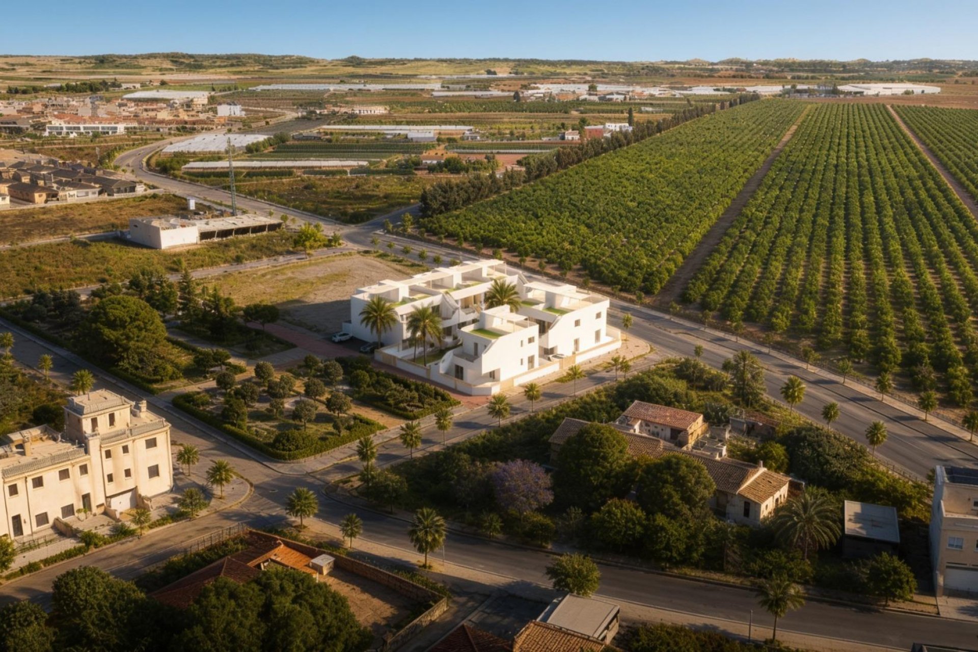 Nowy budynek - Bungalowy -
Pilar de la Horadada - pueblo