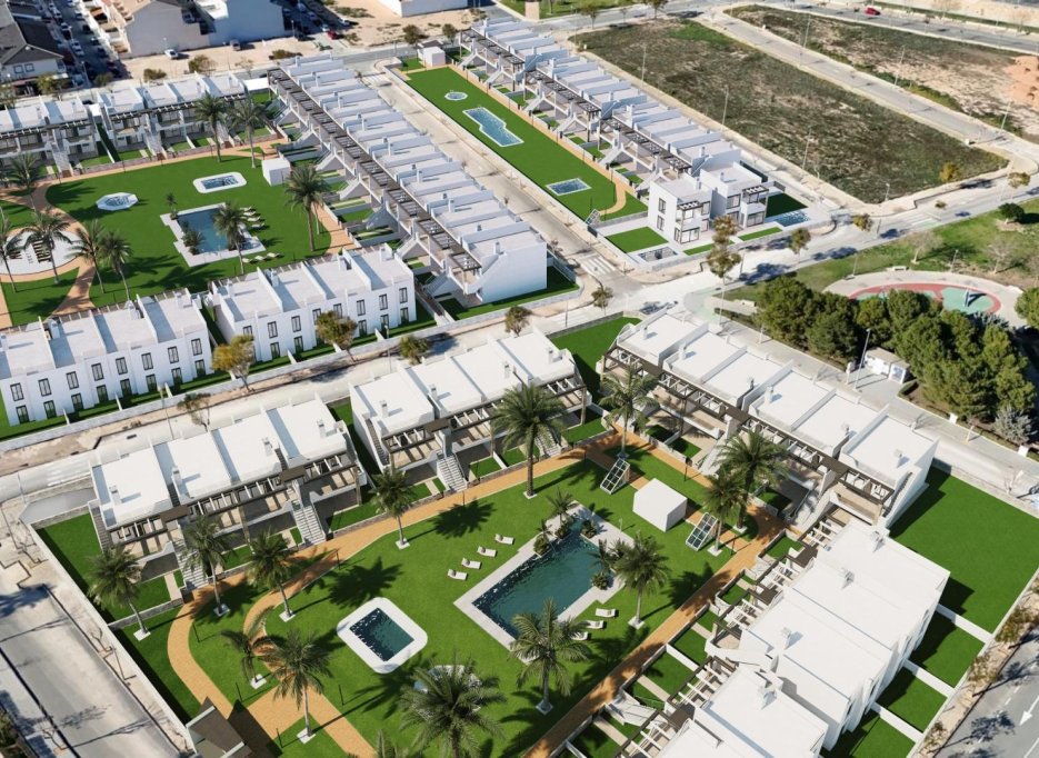 Nowy budynek - Bungalowy -
Pilar de la Horadada - pueblo