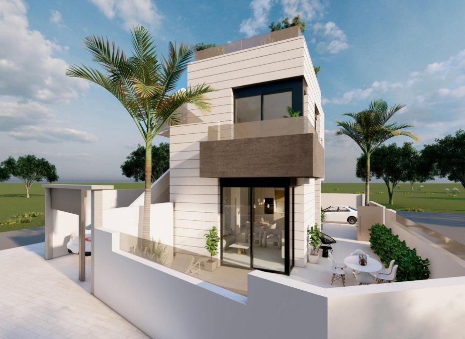 Nowy budynek - Bungalowy -
Pilar de la Horadada - pueblo