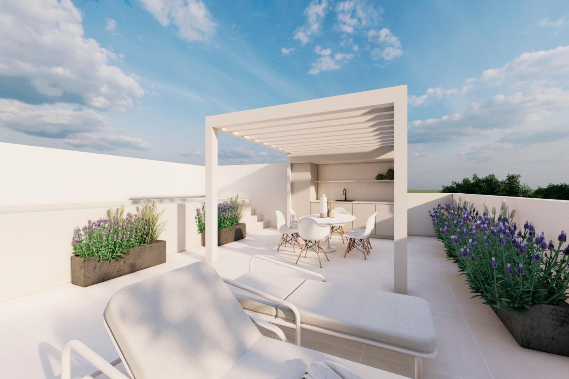 Nowy budynek - Bungalowy -
Pilar de la Horadada - pueblo