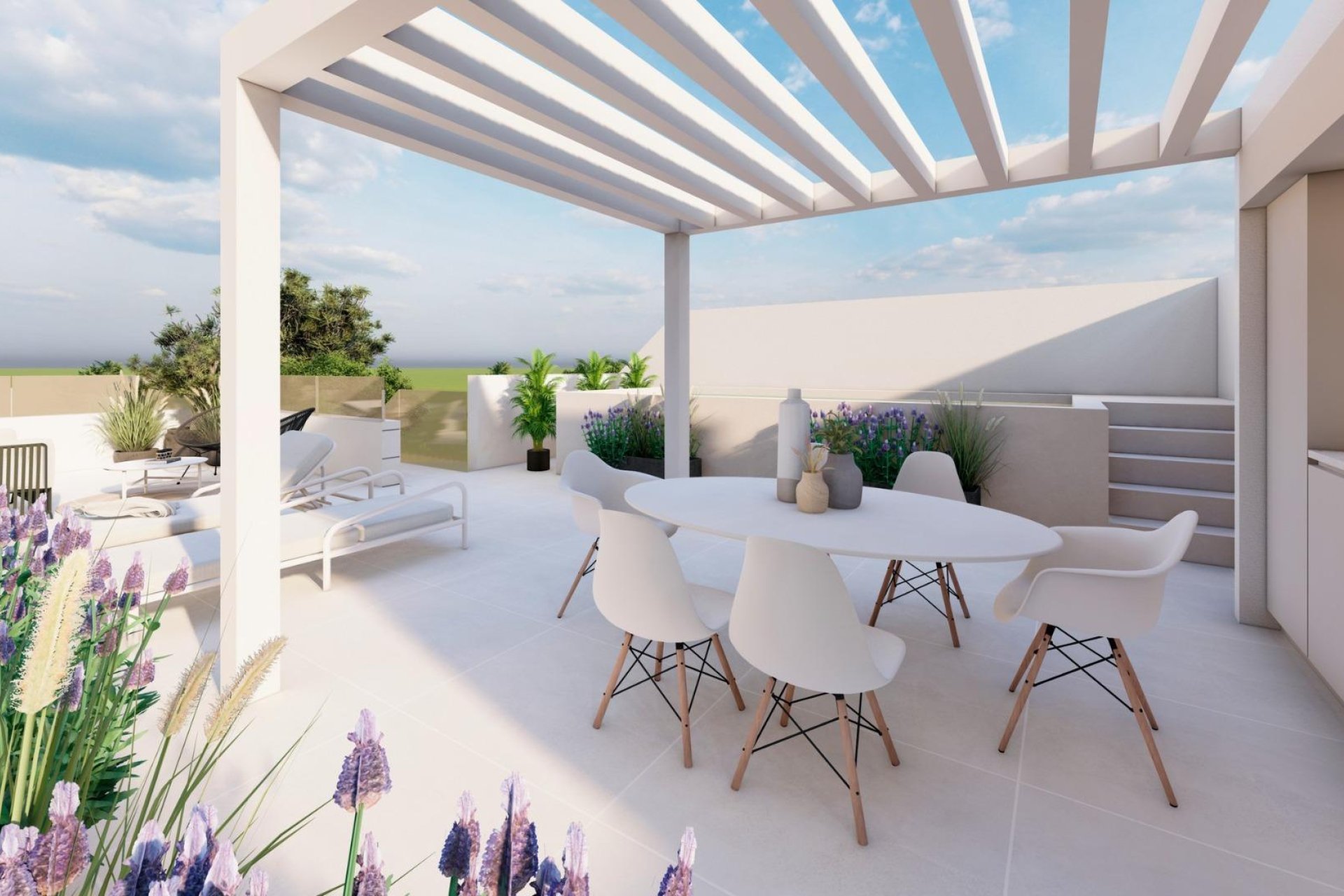 Nowy budynek - Bungalowy -
Pilar de la Horadada - pueblo