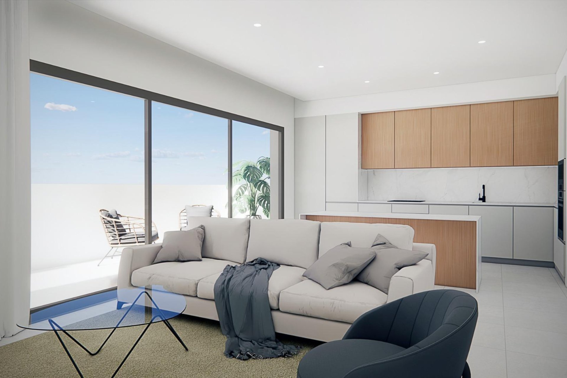 Nowy budynek - Bungalowy -
Pilar de la Horadada - pueblo