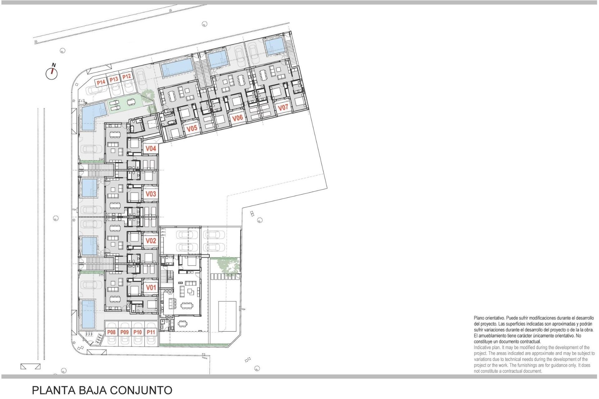 Nowy budynek - Bungalowy -
Pilar de la Horadada - pueblo