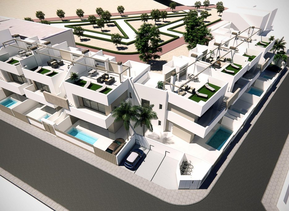 Nowy budynek - Bungalowy -
Pilar de la Horadada - pueblo