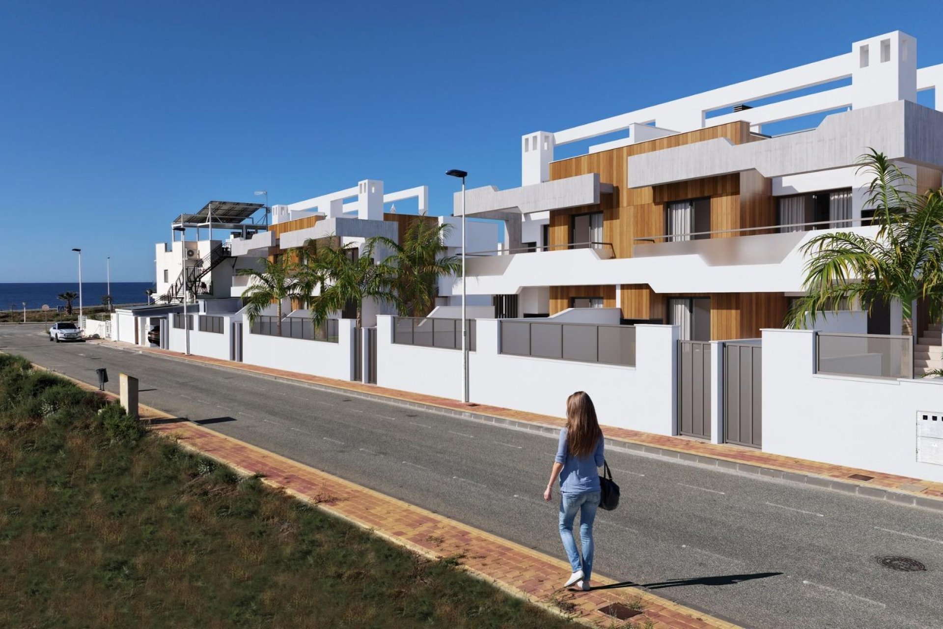 Nowy budynek - Bungalowy -
Puerto de Mazarron - Playa Negra