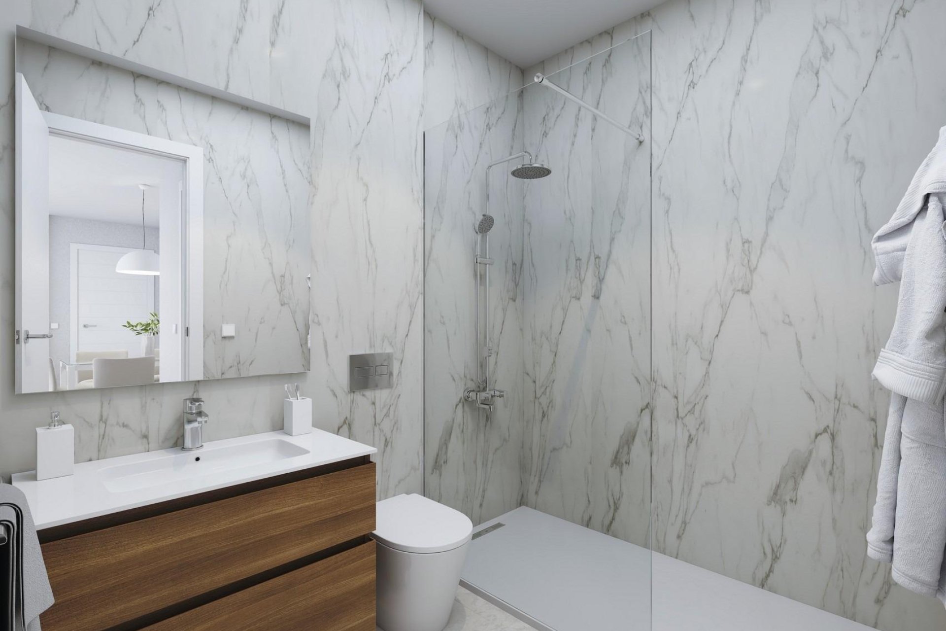 Nowy budynek - Bungalowy -
Puerto de Mazarron - Playa Negra