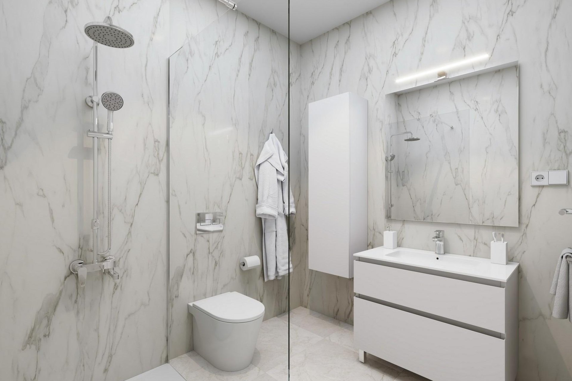 Nowy budynek - Bungalowy -
Puerto de Mazarron - Playa Negra