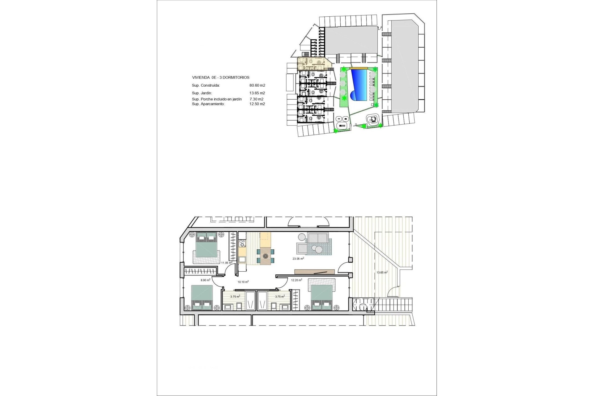 Nowy budynek - Bungalowy -
Torre Pacheco - Roldán