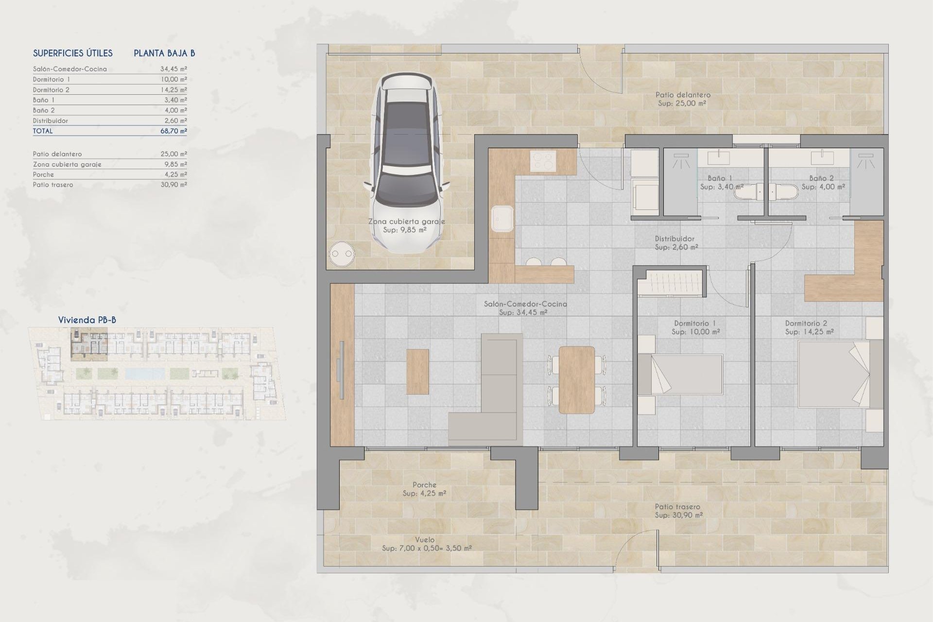 Nowy budynek - Bungalowy -
Torre Pacheco - Torrepacheco