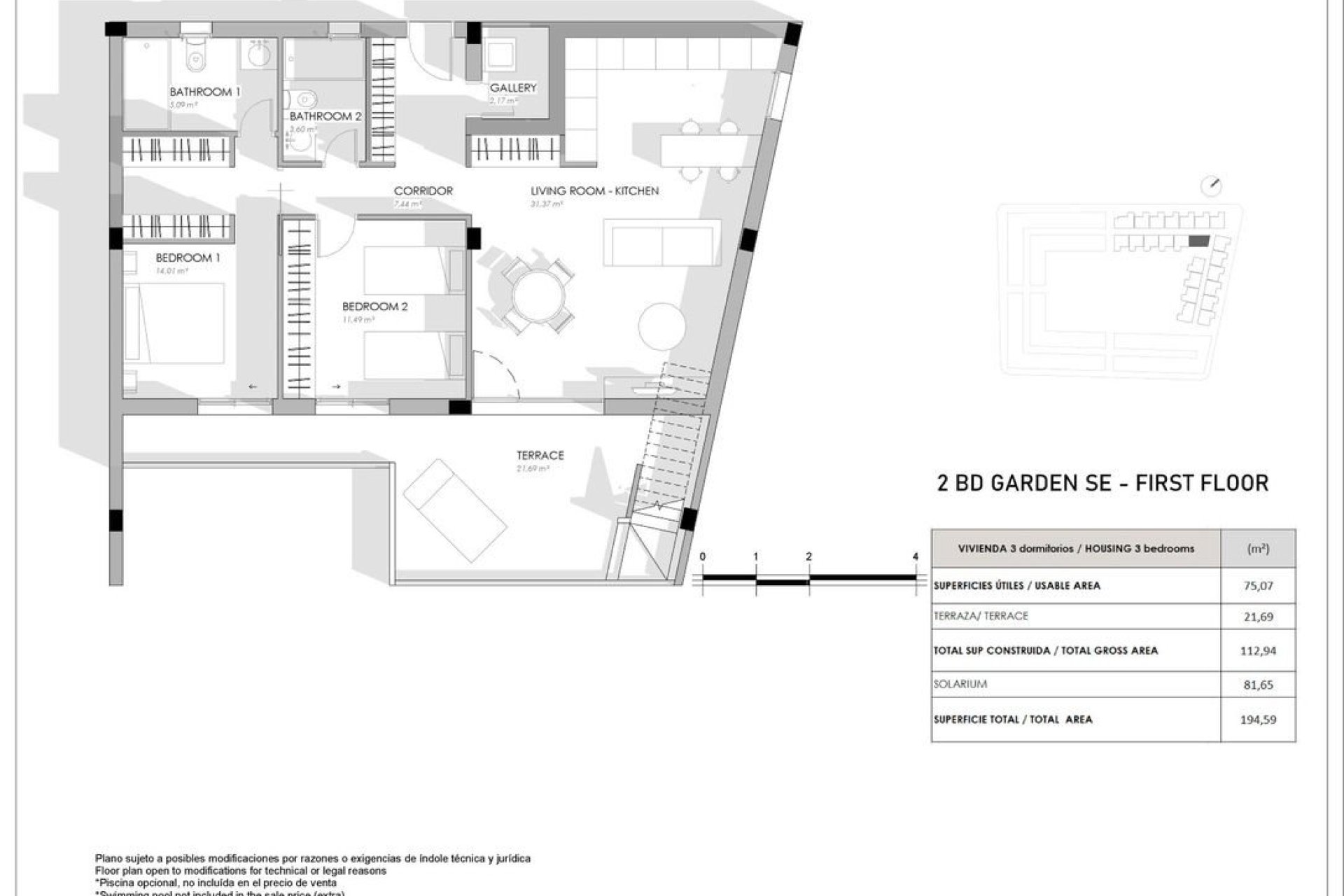 Nowy budynek - Bungalowy -
Torrevieja - La Veleta