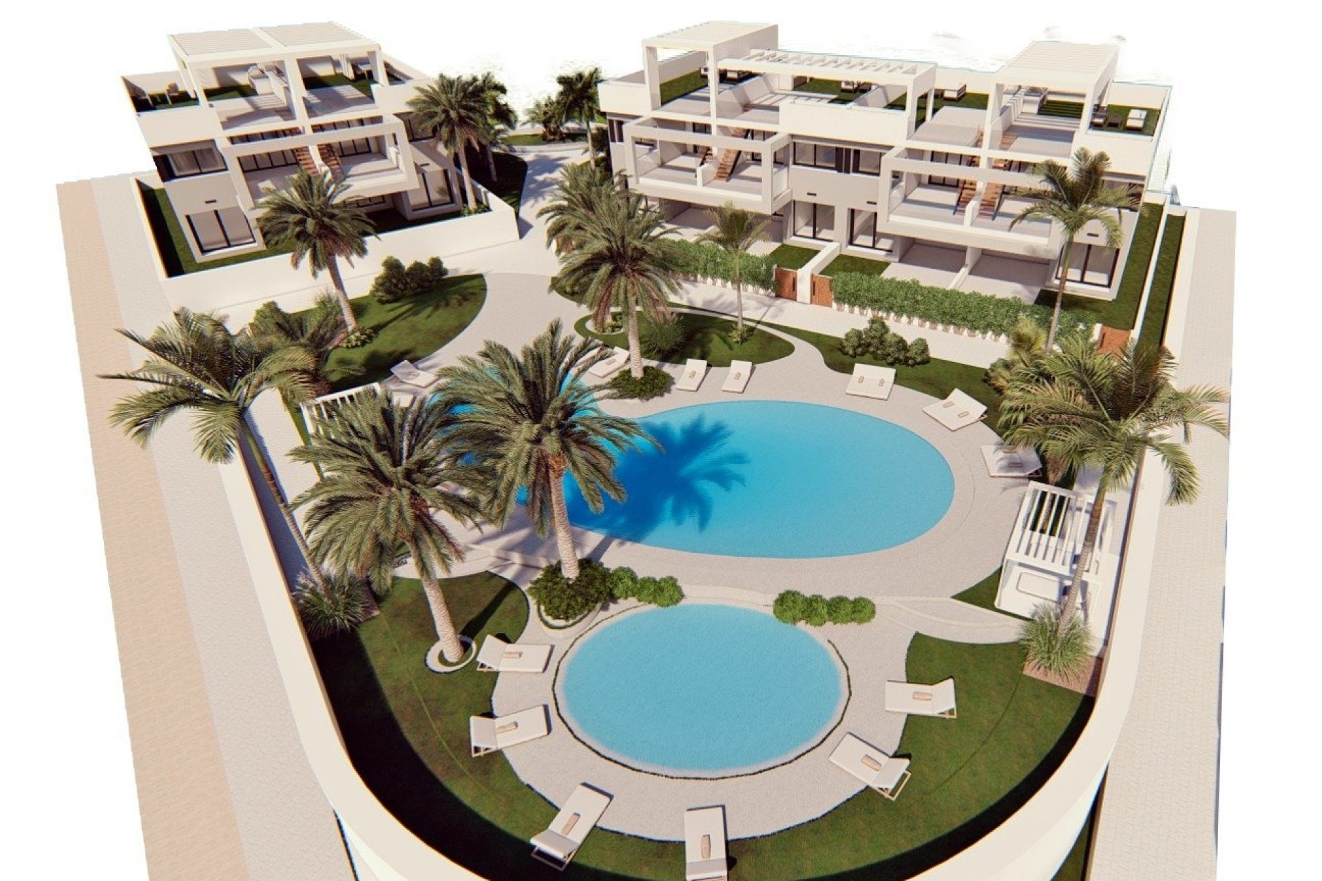 Nowy budynek - Bungalowy -
Torrevieja - Los Balcones