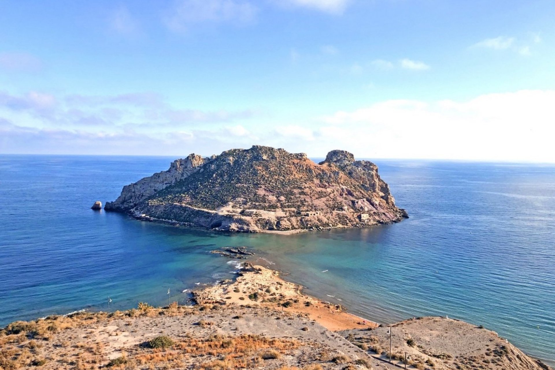 Nowy budynek - Daszek -
Aguilas - Isla Del Fraile