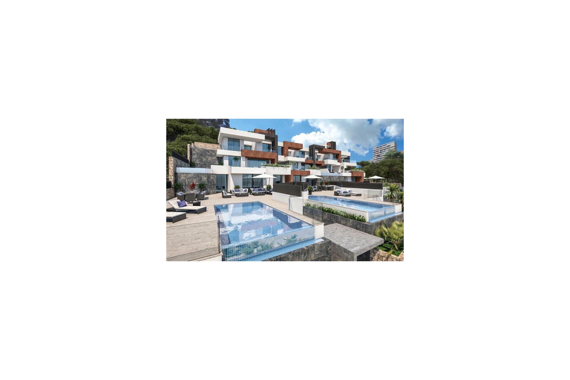 Nowy budynek - Daszek -
Benidorm - Poniente