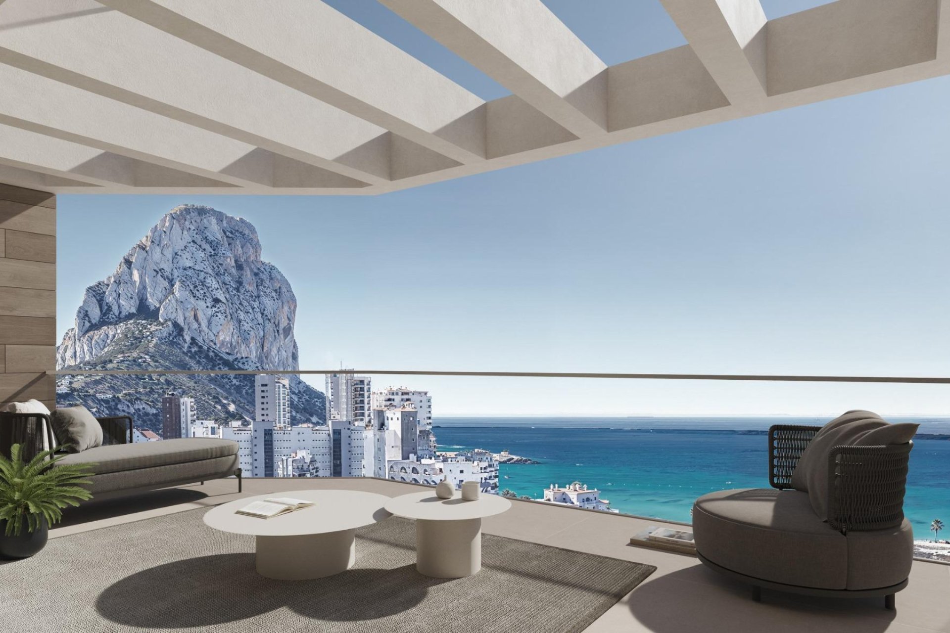 Nowy budynek - Daszek -
Calpe - Playa Arenal