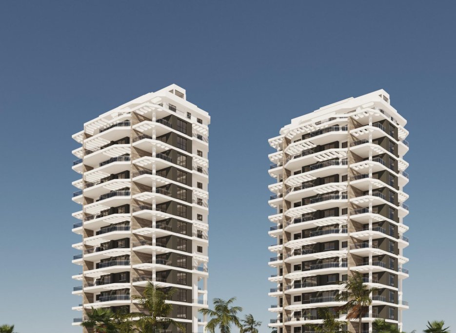 Nowy budynek - Daszek -
Calpe - Playa Arenal