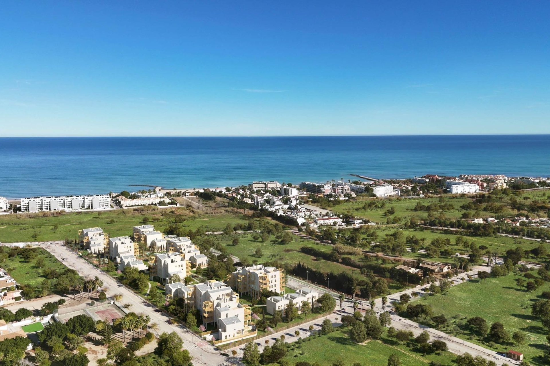 Nowy budynek - Daszek -
El Verger - Playa de La Almadraba