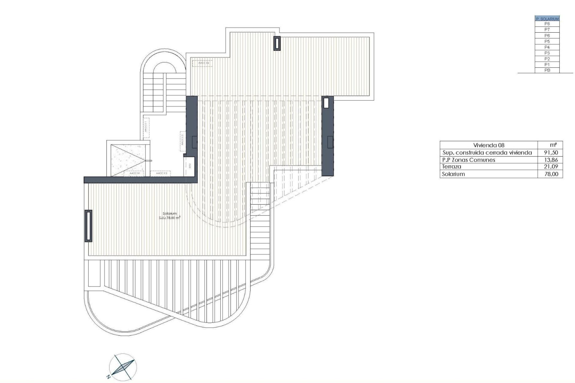 Nowy budynek - Daszek -
Guardamar del Segura - Avenida del Puerto