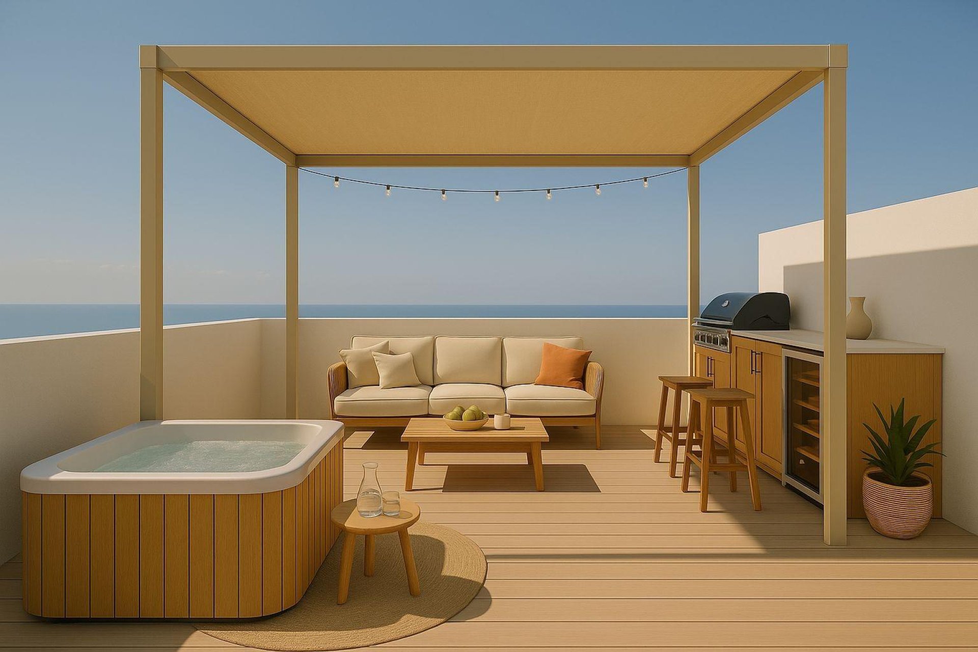 Nowy budynek - Daszek -
Guardamar del Segura - Pueblo