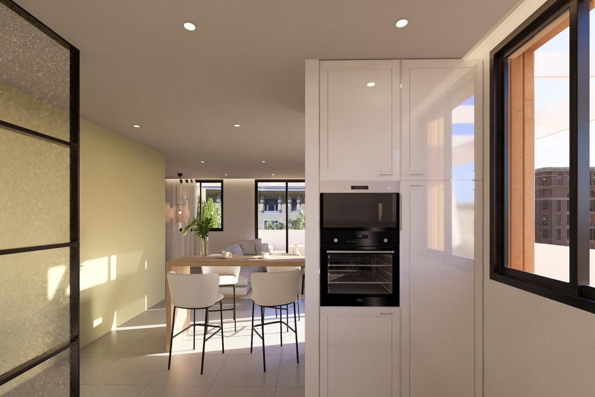 Nowy budynek - Daszek -
Jávea Xàbia - Pueblo