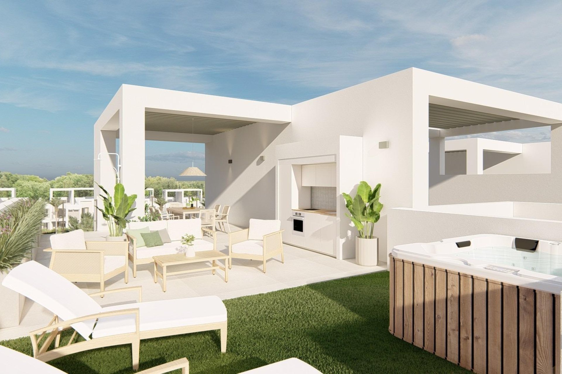 Nowy budynek - Daszek -
Los Alcazares - Serena Golf