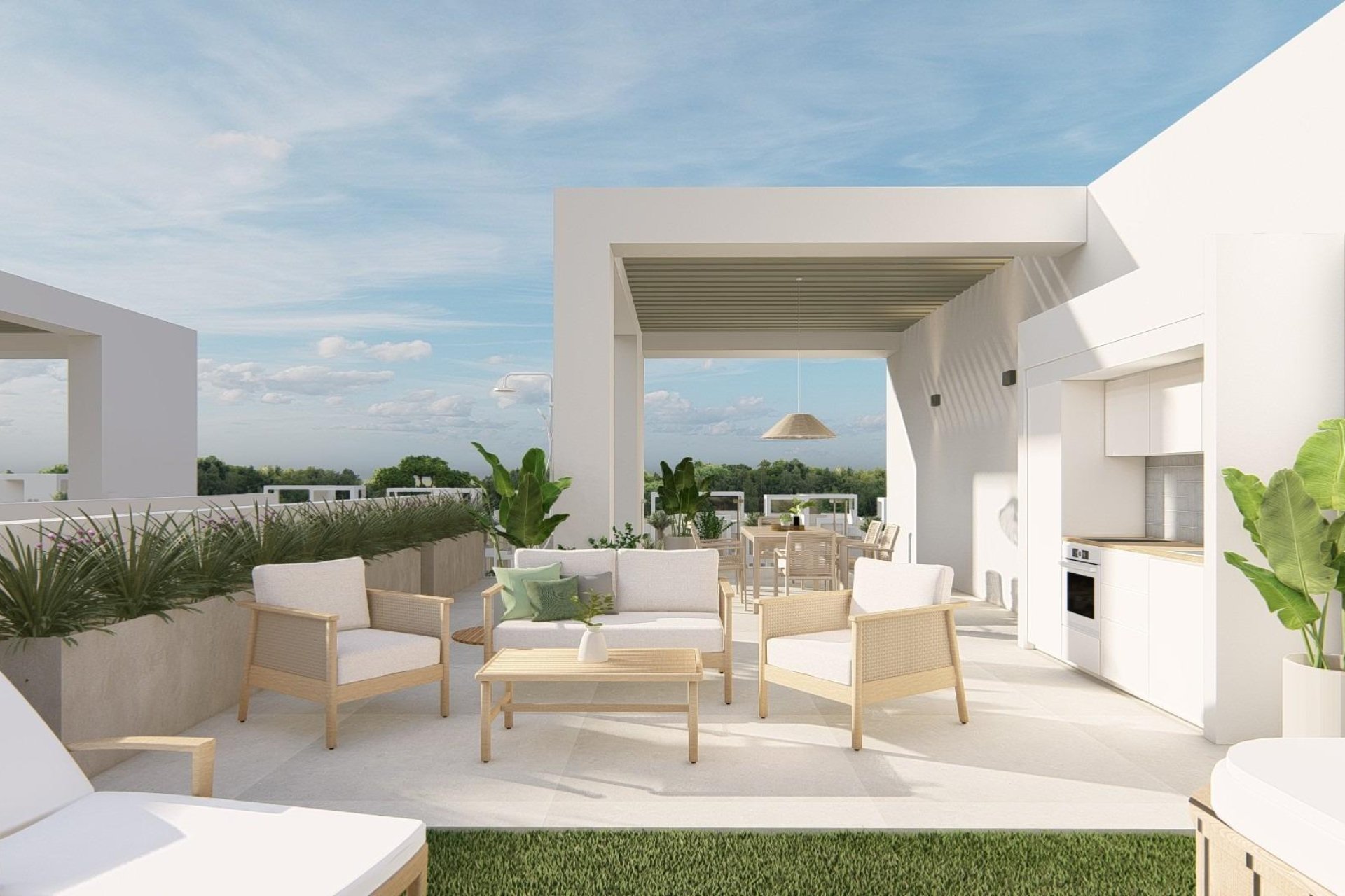 Nowy budynek - Daszek -
Los Alcazares - Serena Golf