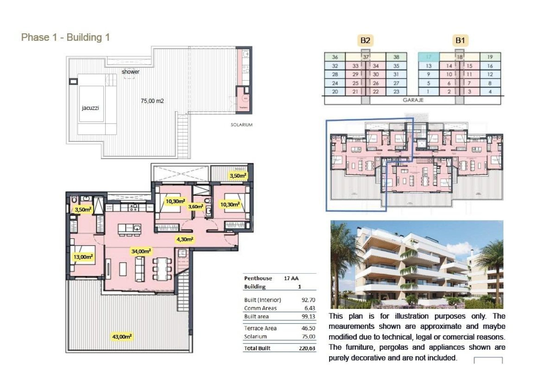 Nowy budynek - Daszek -
Torre Pacheco - Santa Rosalia Lake And Life Resort