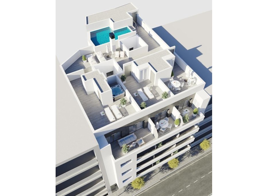 Nowy budynek - Daszek -
Torrevieja - Centro