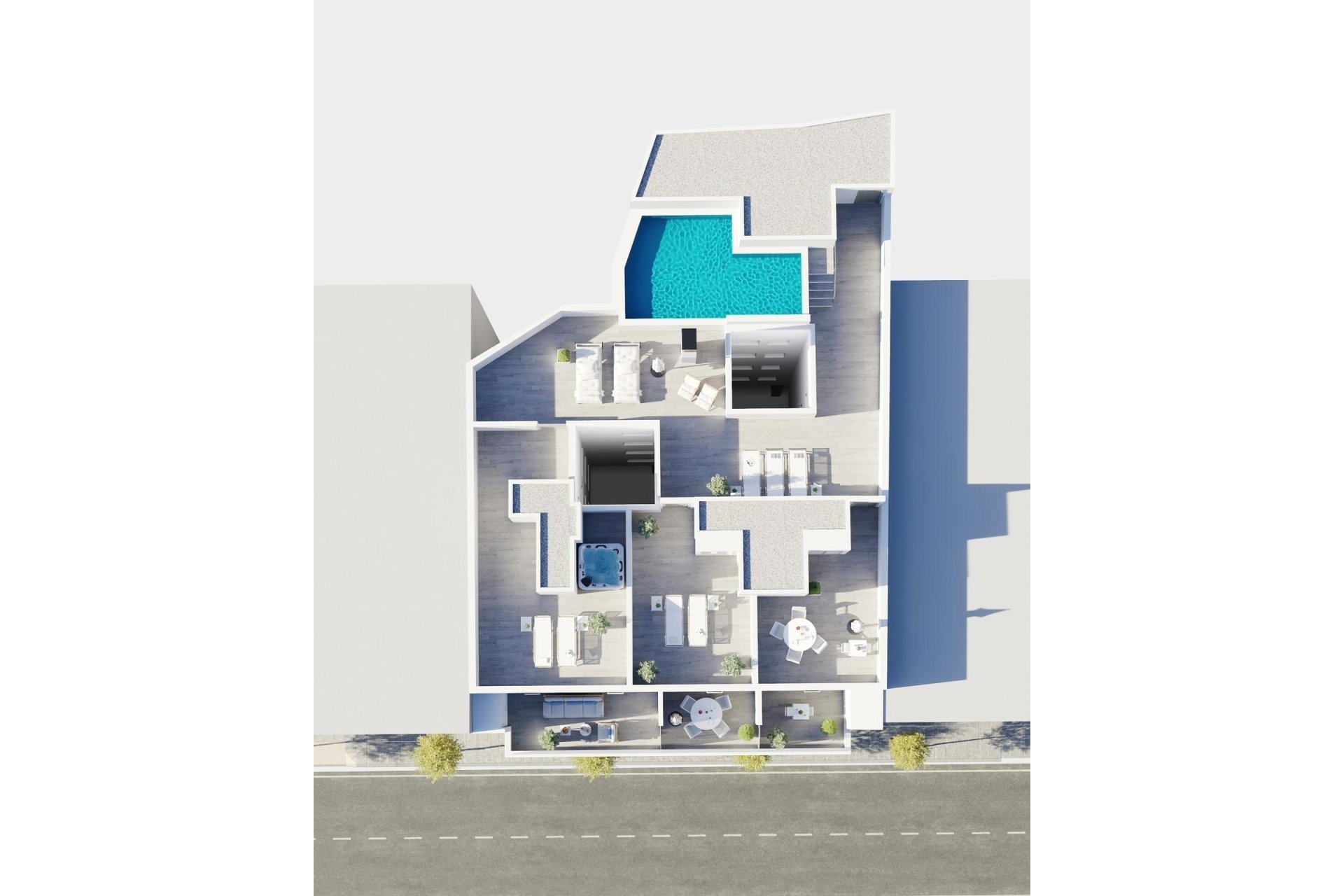 Nowy budynek - Daszek -
Torrevieja - Centro