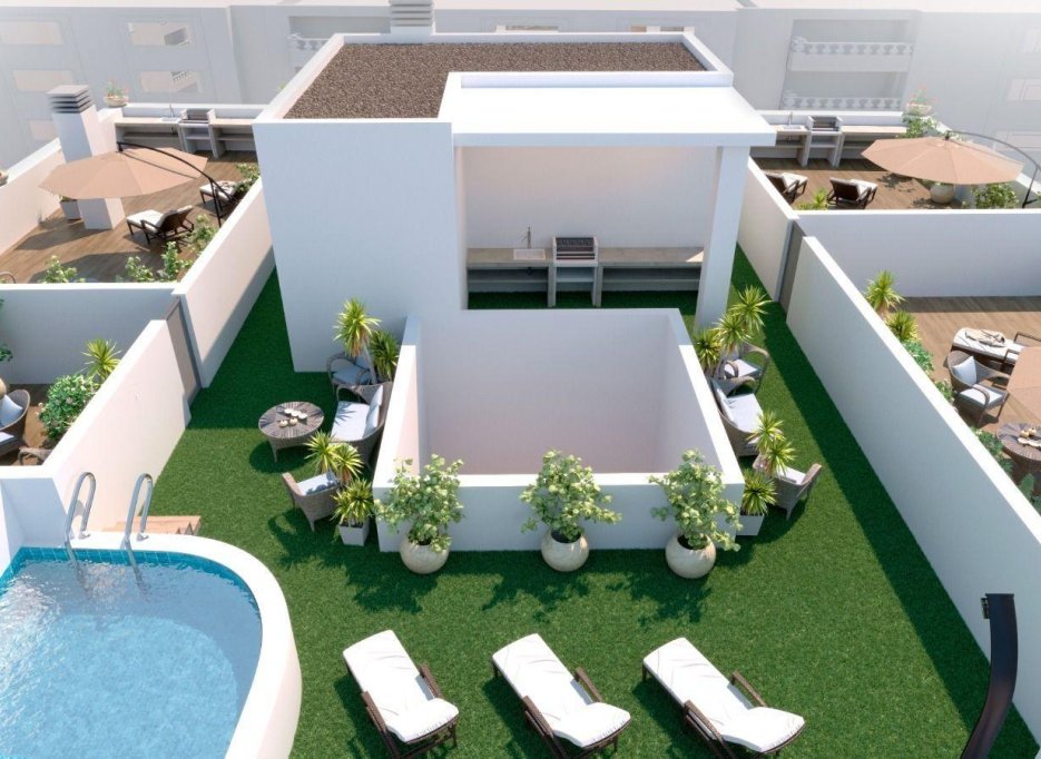 Nowy budynek - Daszek -
Torrevieja - Parque de las Naciones