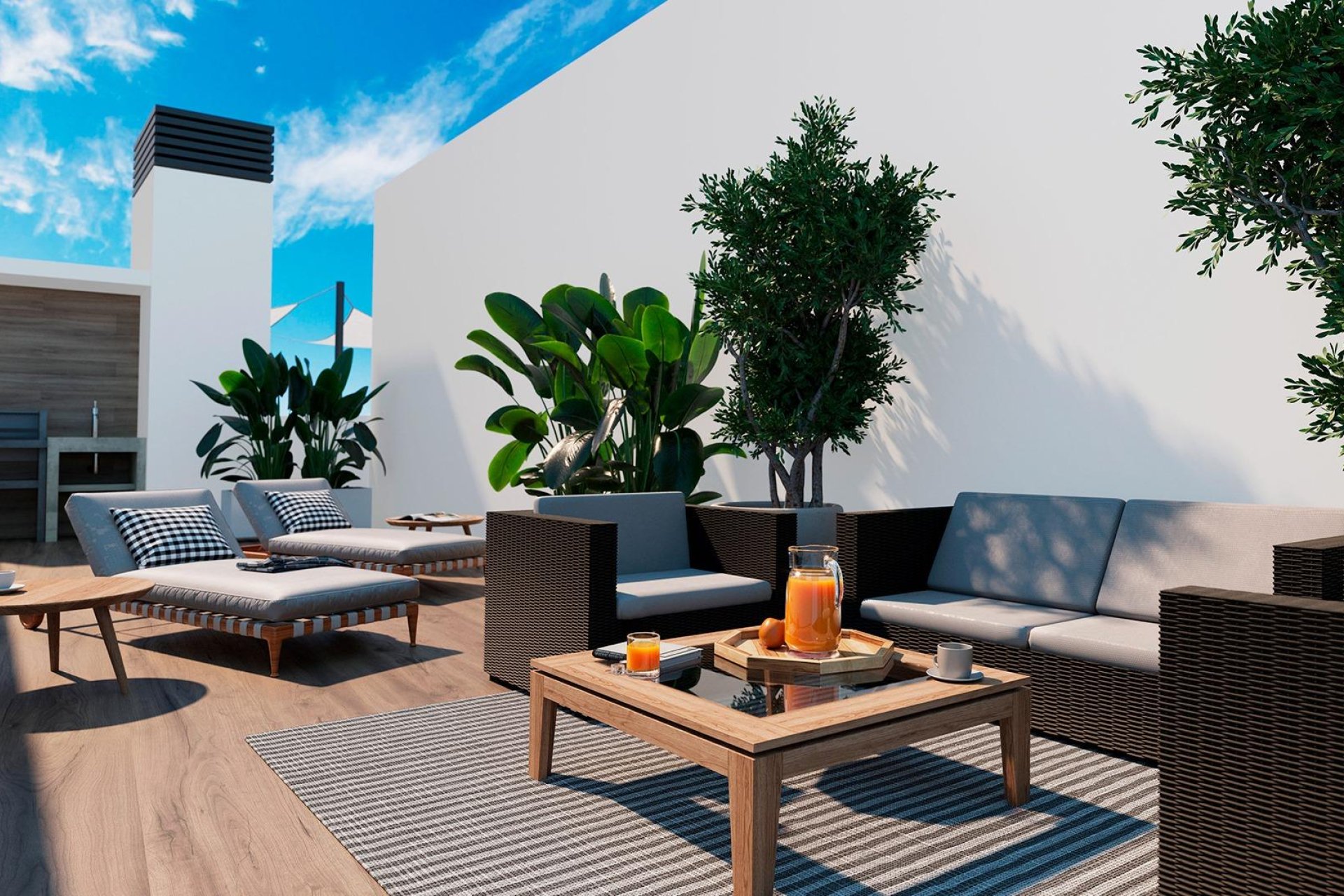 Nowy budynek - Daszek -
Torrevieja - Playa de El Cura