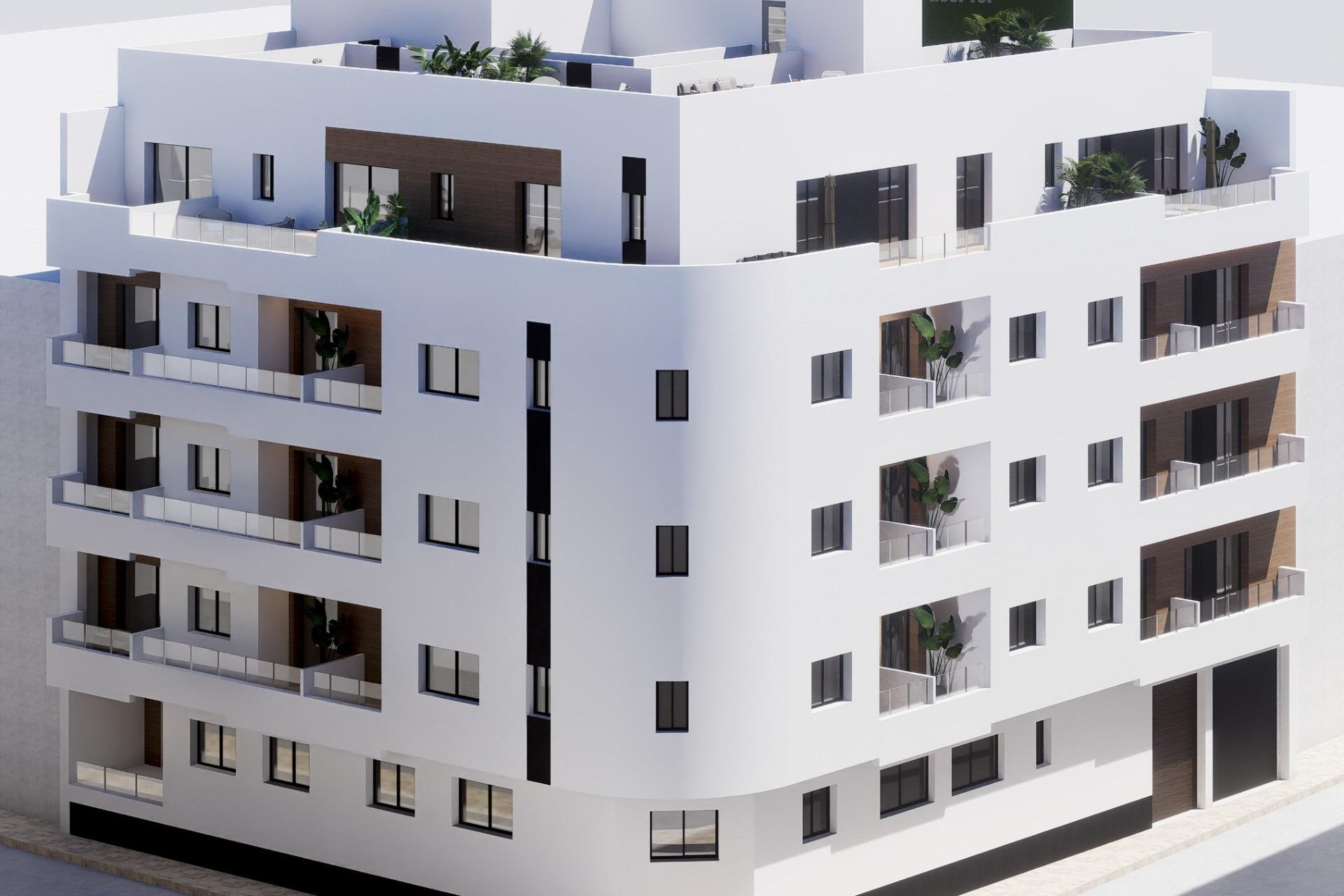 Nowy budynek - Daszek -
Torrevieja - pueblo