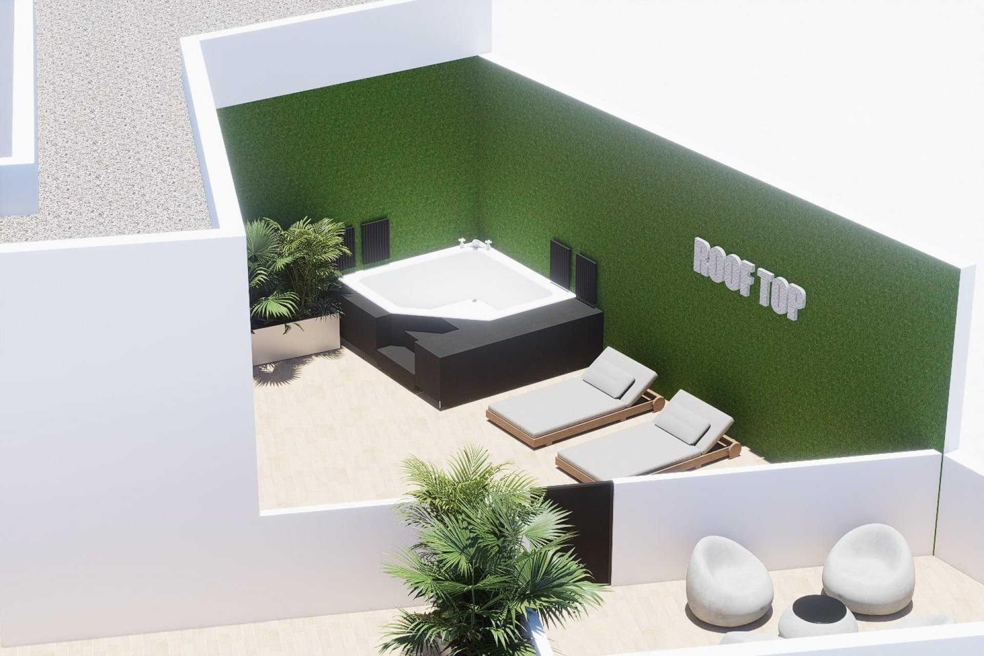 Nowy budynek - Daszek -
Torrevieja - pueblo