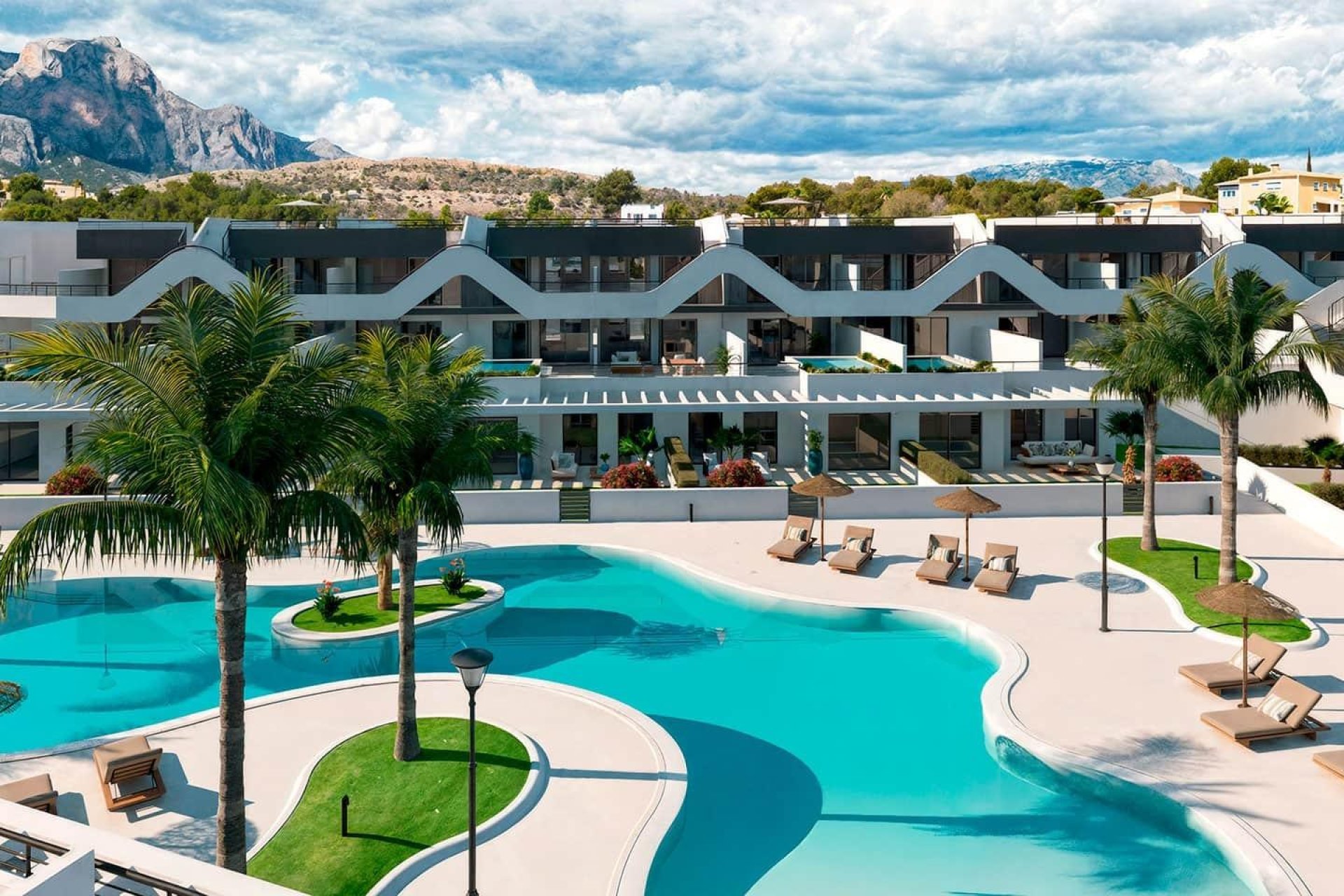 Nowy budynek - Ground floor apartment -
Alfas del Pí - Alfaz del Sol