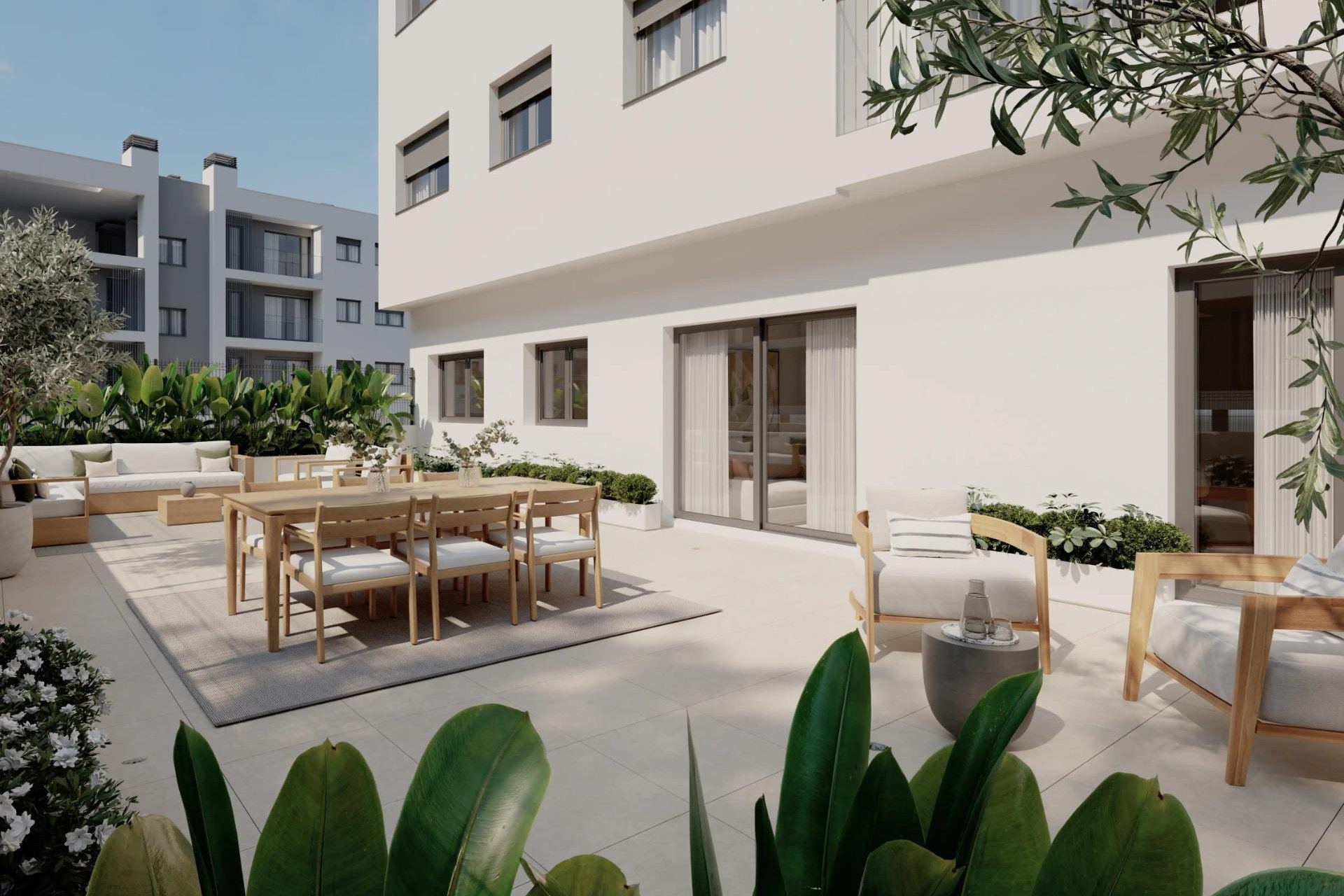 Nowy budynek - Ground floor apartment -
Alicante - San Agustín