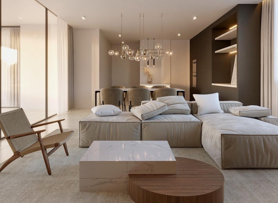 Nowy budynek - Ground floor apartment -
La Nucía - Puerto Azul