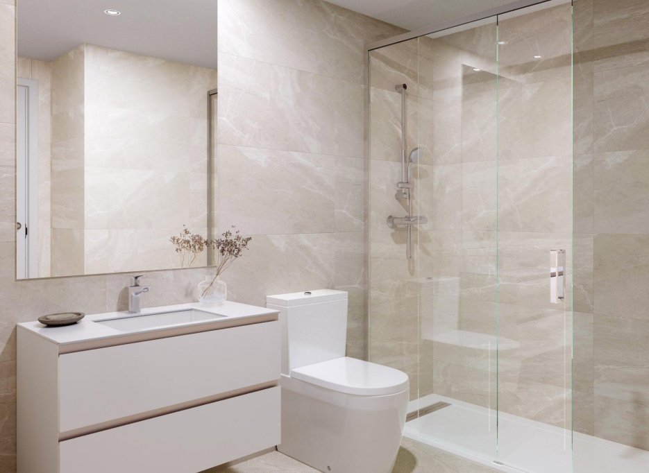 Nowy budynek - Ground floor apartment -
Villajoyosa - Playa del Torres