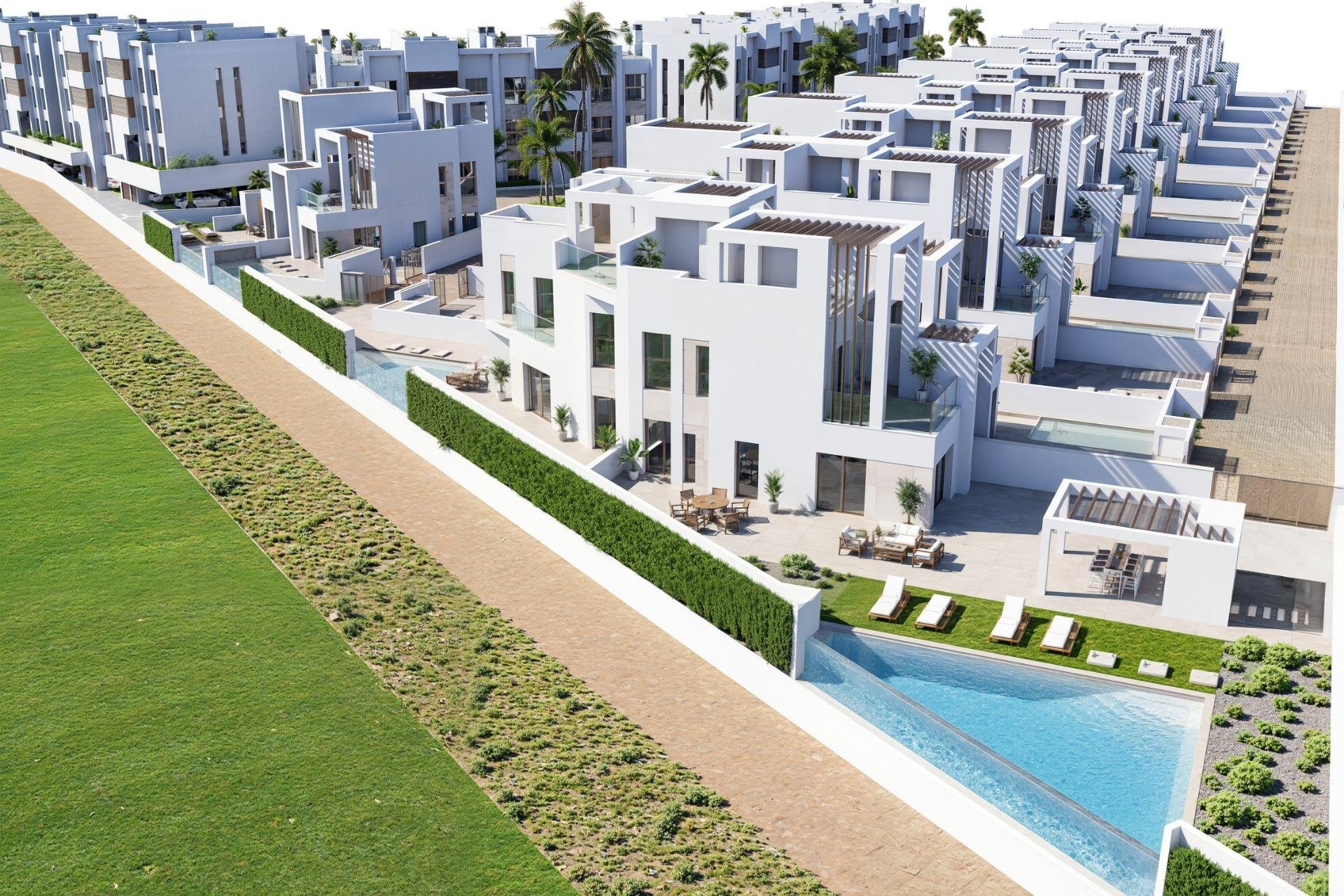 Nowy budynek - Quad House -
Los Alcazares - Serena Golf