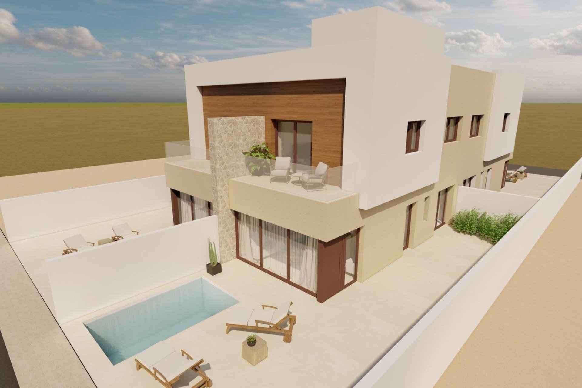 Nowy budynek - Quad House -
San Javier - pueblo