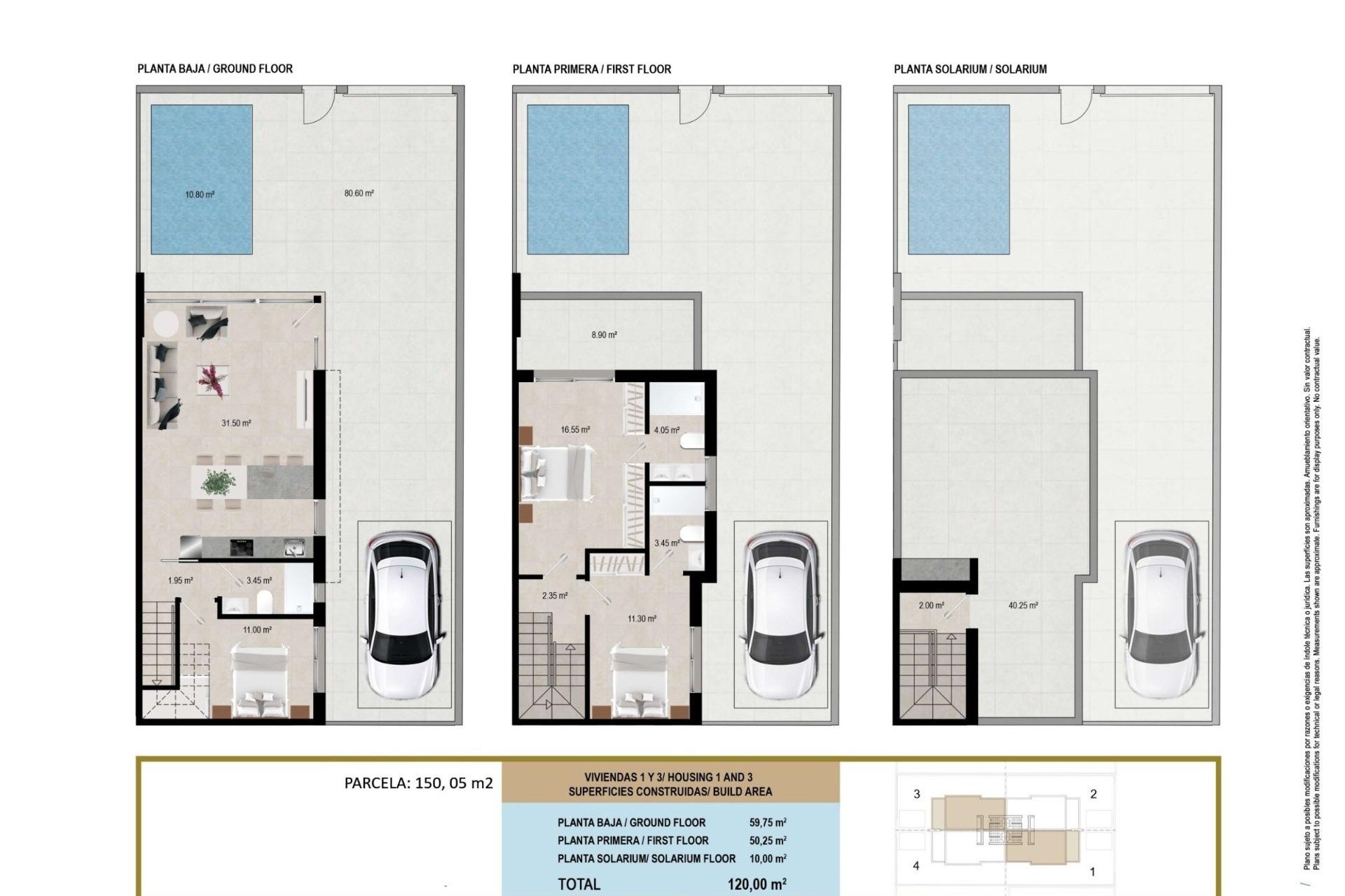 Nowy budynek - Quad House -
San Javier - pueblo
