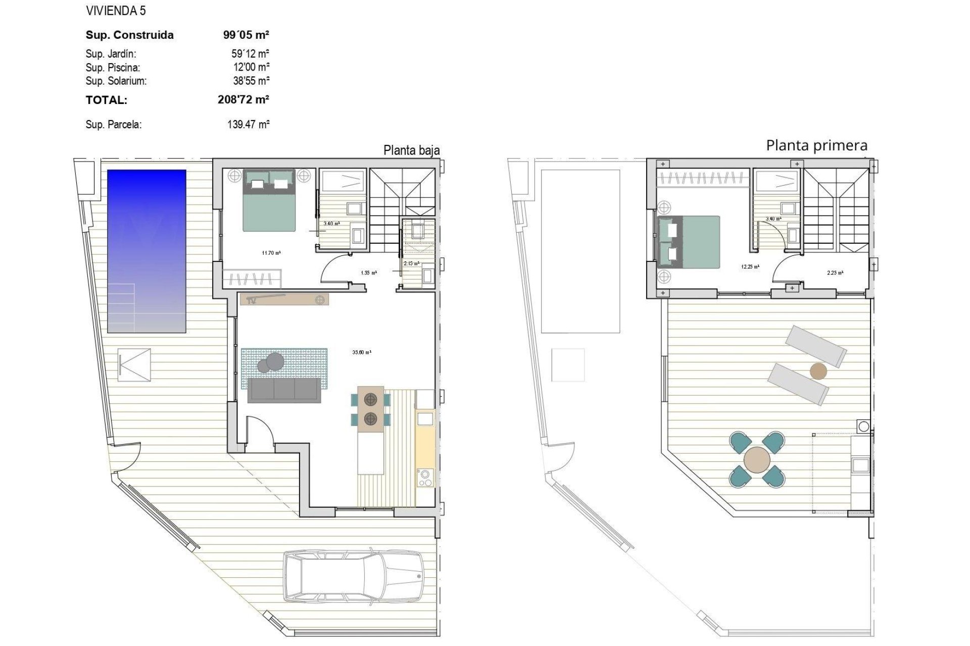 Nowy budynek - Quad House -
Torre Pacheco - El Alba