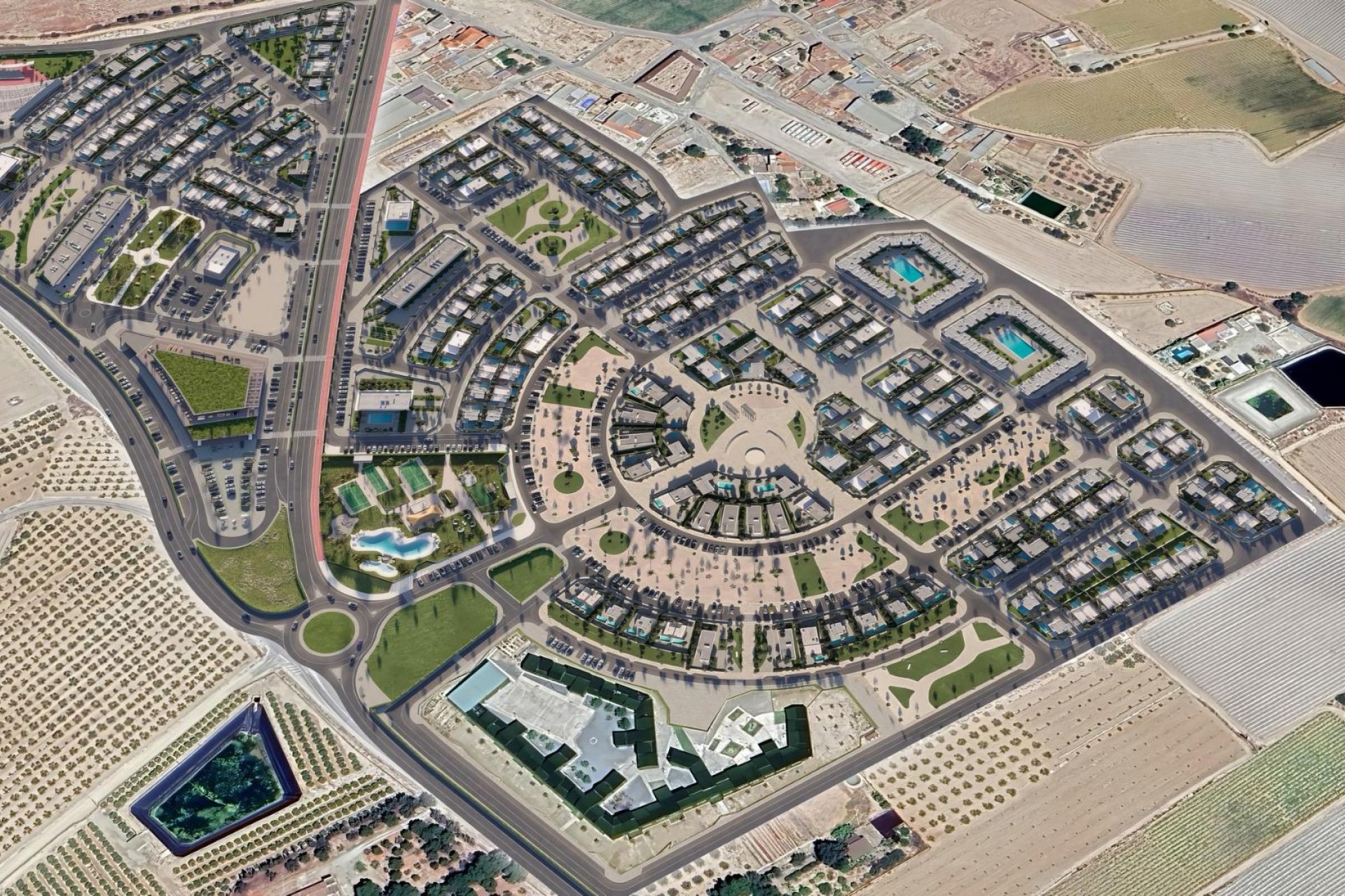 Nowy budynek - Quad House -
Torre Pacheco - El Alba