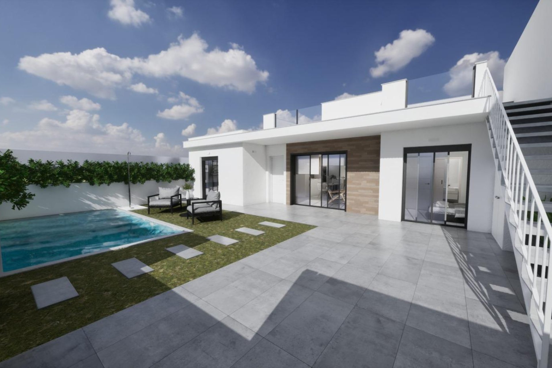Nowy budynek - Quad House -
Torre Pacheco - pueblo