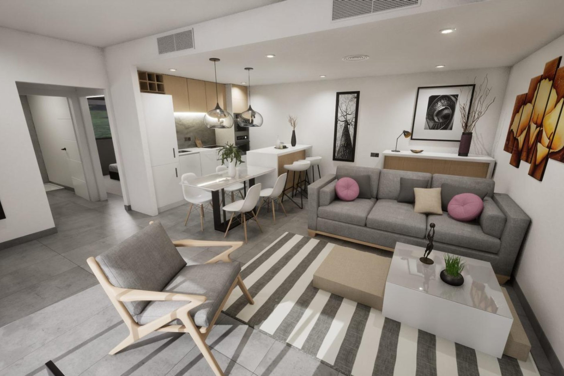 Nowy budynek - Quad House -
Torre Pacheco - pueblo