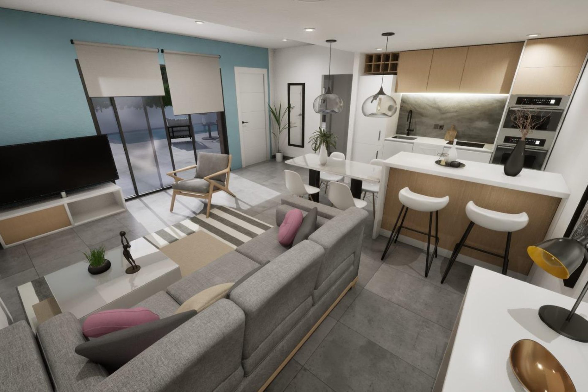 Nowy budynek - Quad House -
Torre Pacheco - pueblo