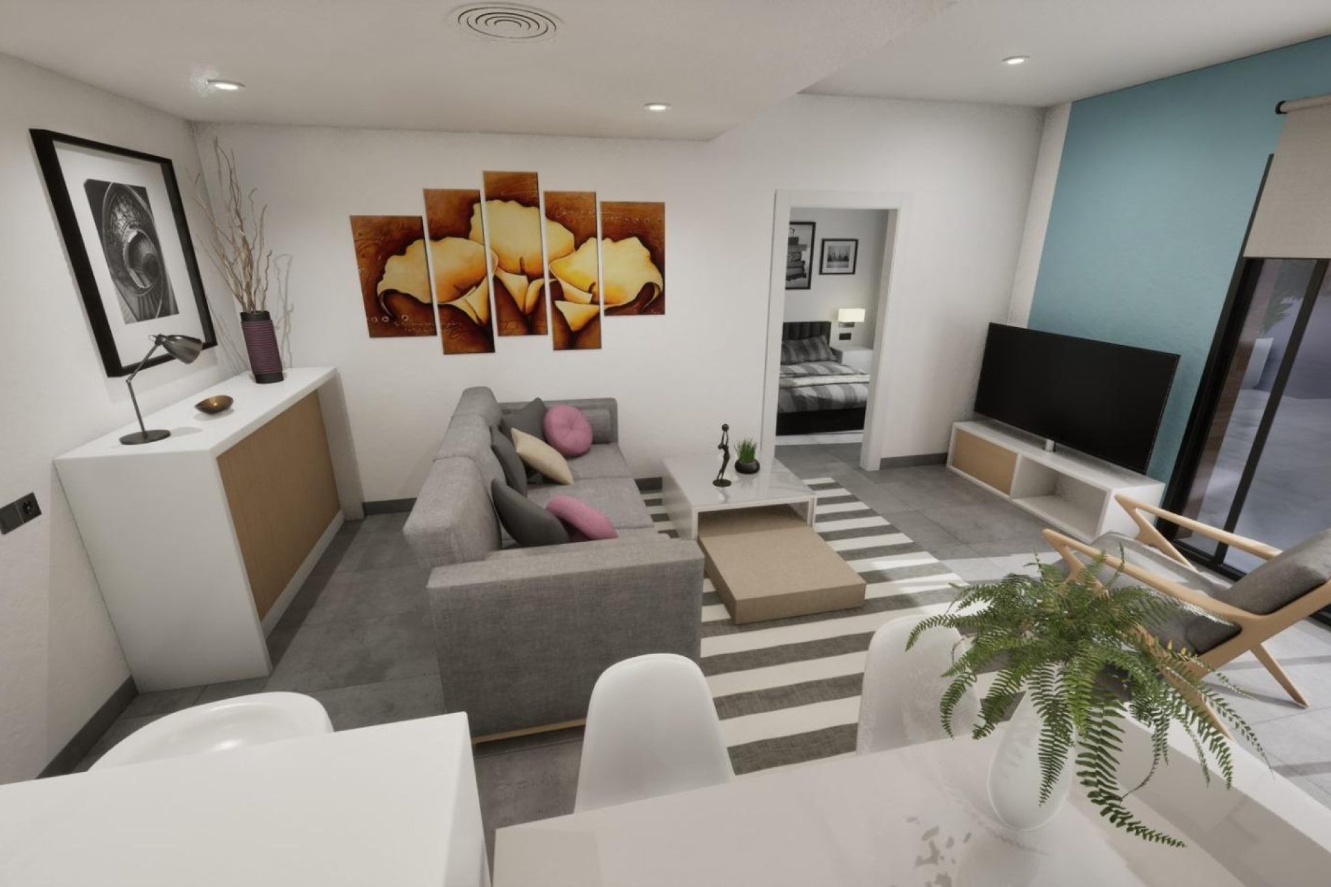 Nowy budynek - Quad House -
Torre Pacheco - pueblo