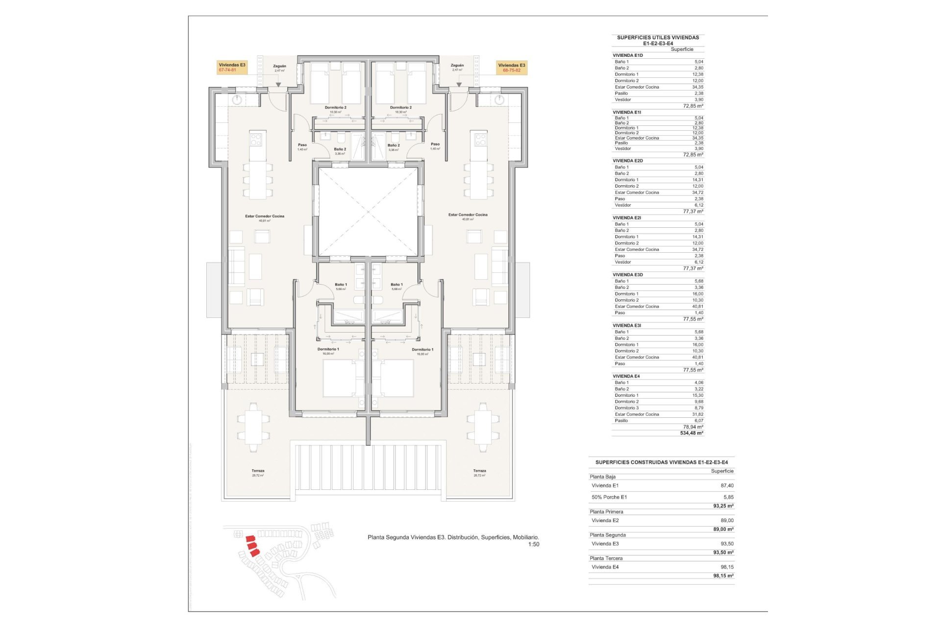 Nowy budynek - Semi penthouse -
Mojacar - Playa De Macenas