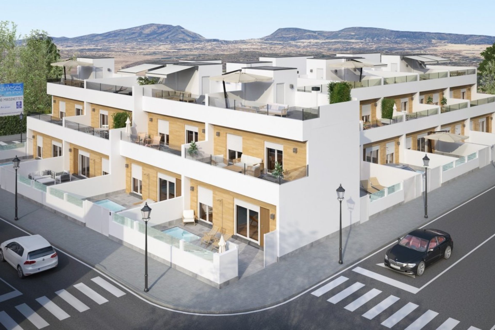 Nowy budynek - Town House -
Avileses