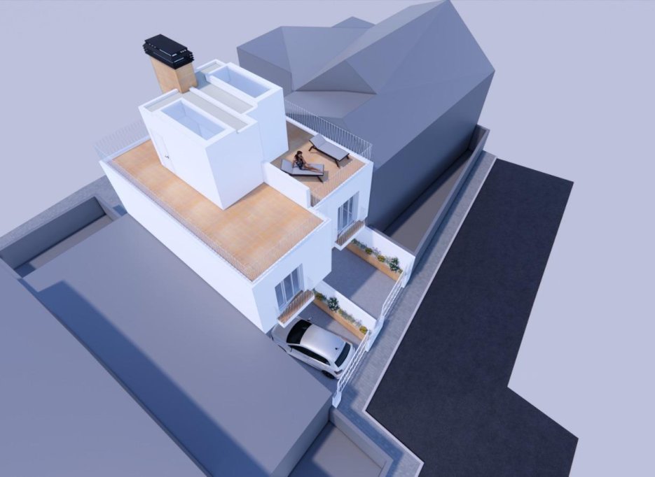 Nowy budynek - Town House -
Cartagena - La Azohía